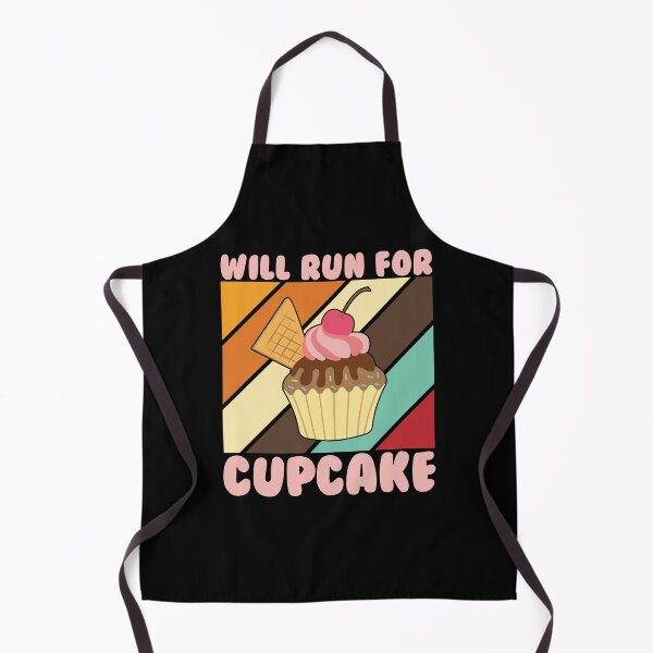 Item preview, Will Run For Cupcake Kuchen Cupcake designed and sold by MooonTees.