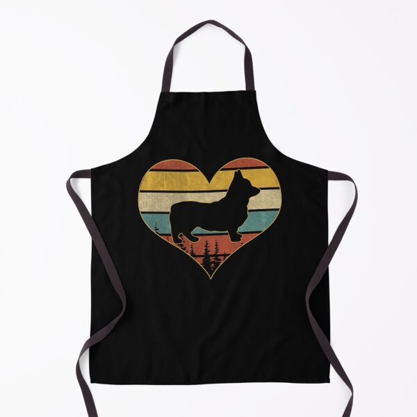 Item preview, Retro vintage corgi heart designed and sold by gastonfongemie.