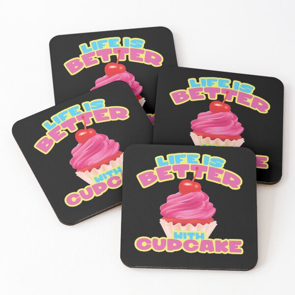 Item preview, Life Is Better Cupcake Cake Cupcake designed and sold by MooonTees.