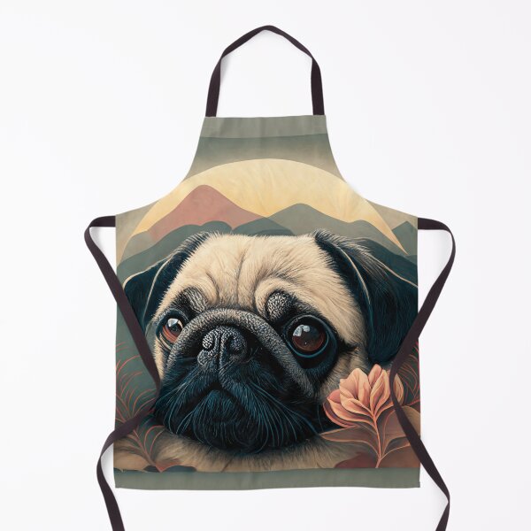 Item preview, Pug Dog Portrait designed and sold by glanced2677.