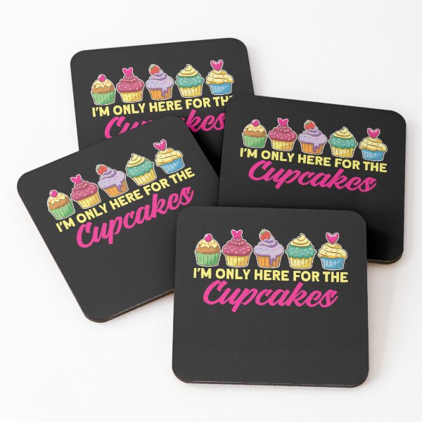 Item preview, Only Here For Cupcakes Kuchen Cupcake designed and sold by MooonTees.