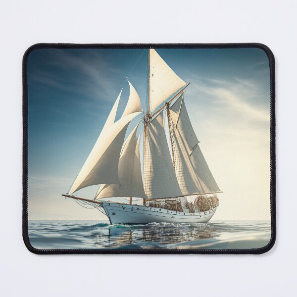 Item preview, Sailing ship 4 Master in fine weather at sea designed and sold by Globuwear.