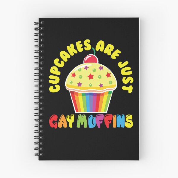 Item preview, Cupcakes Are Gay Muffins Kuchen Cupcake designed and sold by MooonTees.