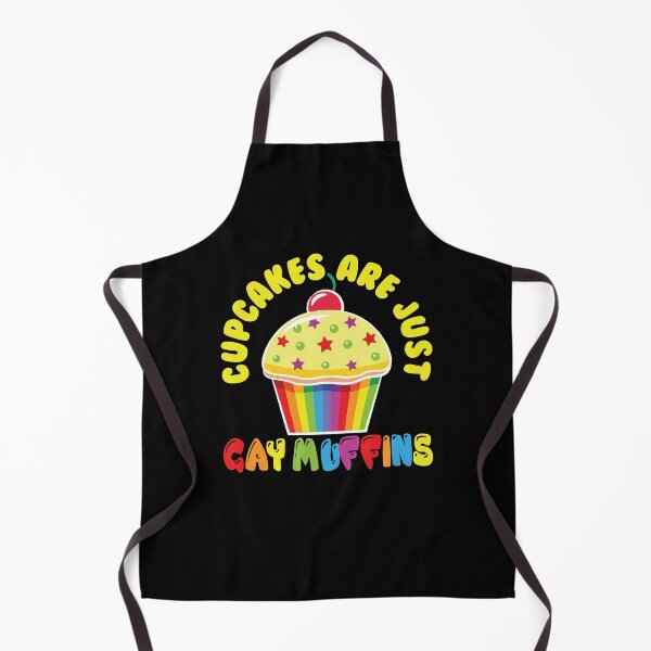 Item preview, Cupcakes Are Gay Muffins Kuchen Cupcake designed and sold by MooonTees.