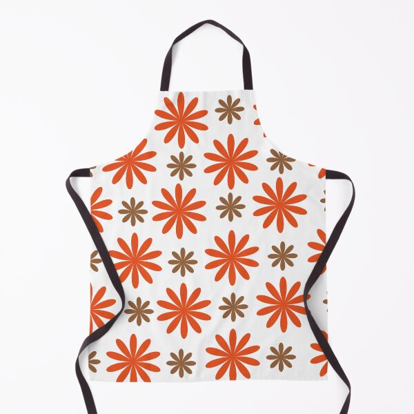 Item preview, Margaridas vermelhas e marrom, flores designed and sold by GirlaineSQ.