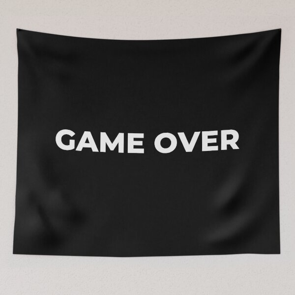 Item preview, GAME OVER designed and sold by art-and-sticker.