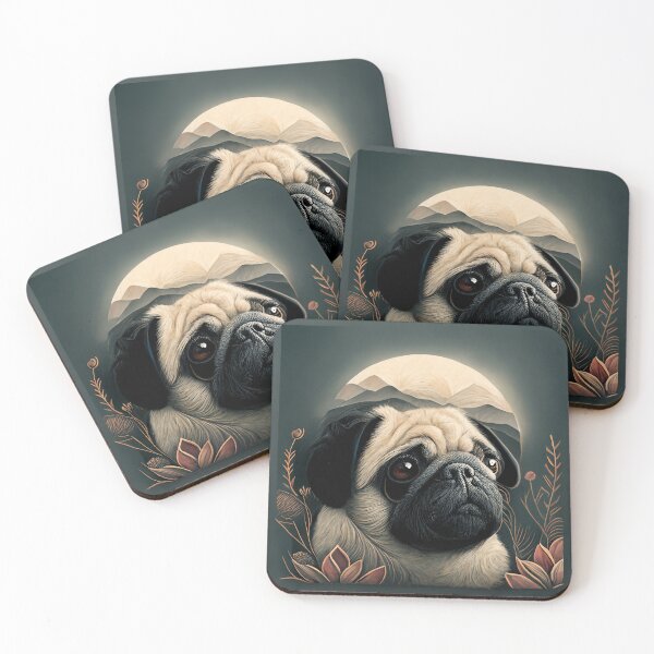 Item preview, Copy of Pug Dog Portrait II designed and sold by glanced2677.
