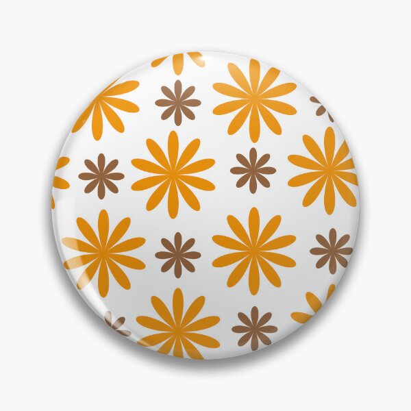 Item preview, Margaridas laranja e marrom designed and sold by GirlaineSQ.
