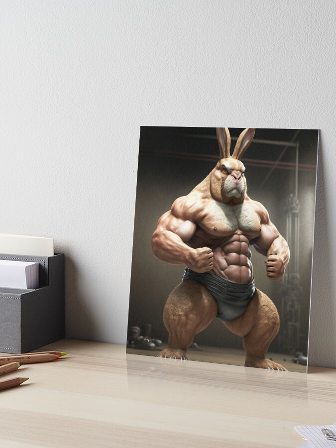 Buff Bunny Posters for Sale
