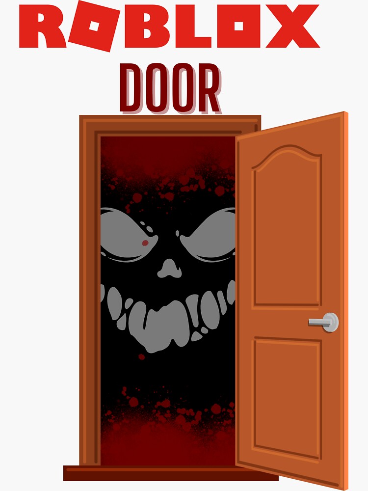 DOORS Ambush Logo - Roblox Doors - Sticker