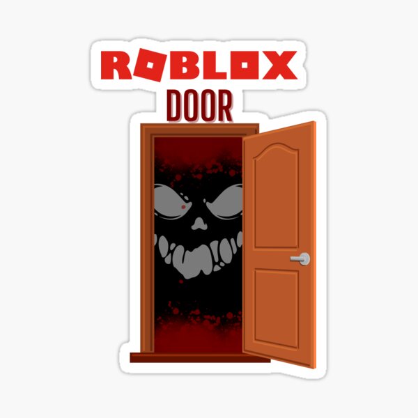 DOORS Ambush Logo - Roblox Doors - Sticker