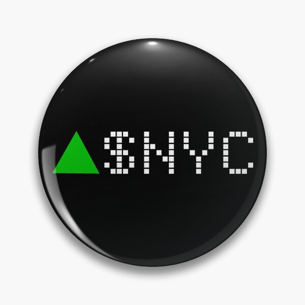 Item preview, New York City REIT, Inc. ($NYC) Stock Ticker Green - White Font designed and sold by frankyou.