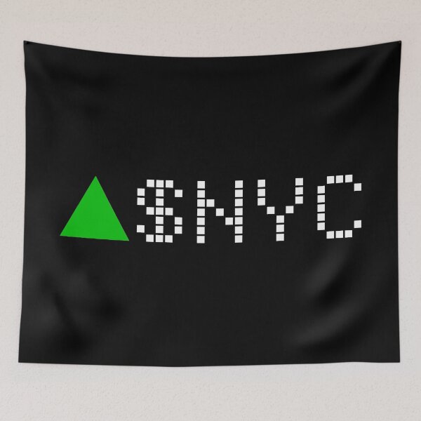 Item preview, New York City REIT, Inc. ($NYC) Stock Ticker Green - White Font designed and sold by frankyou.