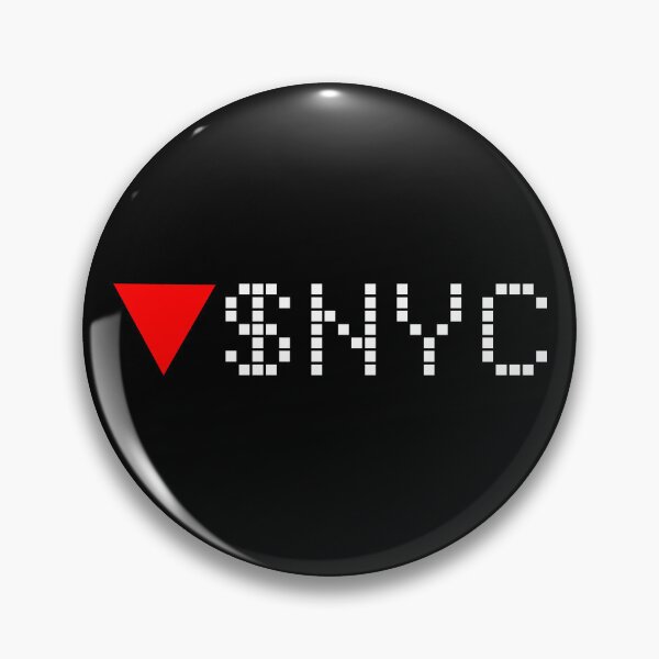 Item preview, New York City REIT, Inc. ($NYC) Stock Ticker Red - White Font designed and sold by frankyou.