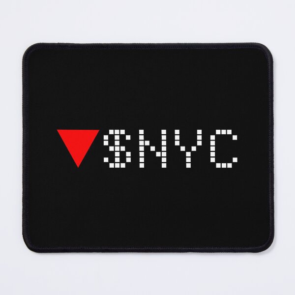 Item preview, New York City REIT, Inc. ($NYC) Stock Ticker Red - White Font designed and sold by frankyou.