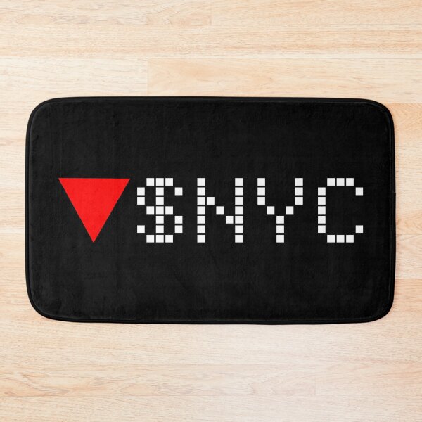 Item preview, New York City REIT, Inc. ($NYC) Stock Ticker Red - White Font designed and sold by frankyou.