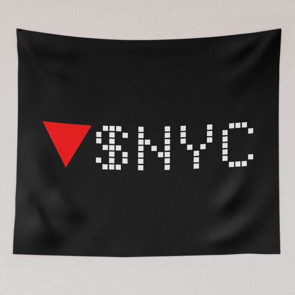 Item preview, New York City REIT, Inc. ($NYC) Stock Ticker Red - White Font designed and sold by frankyou.