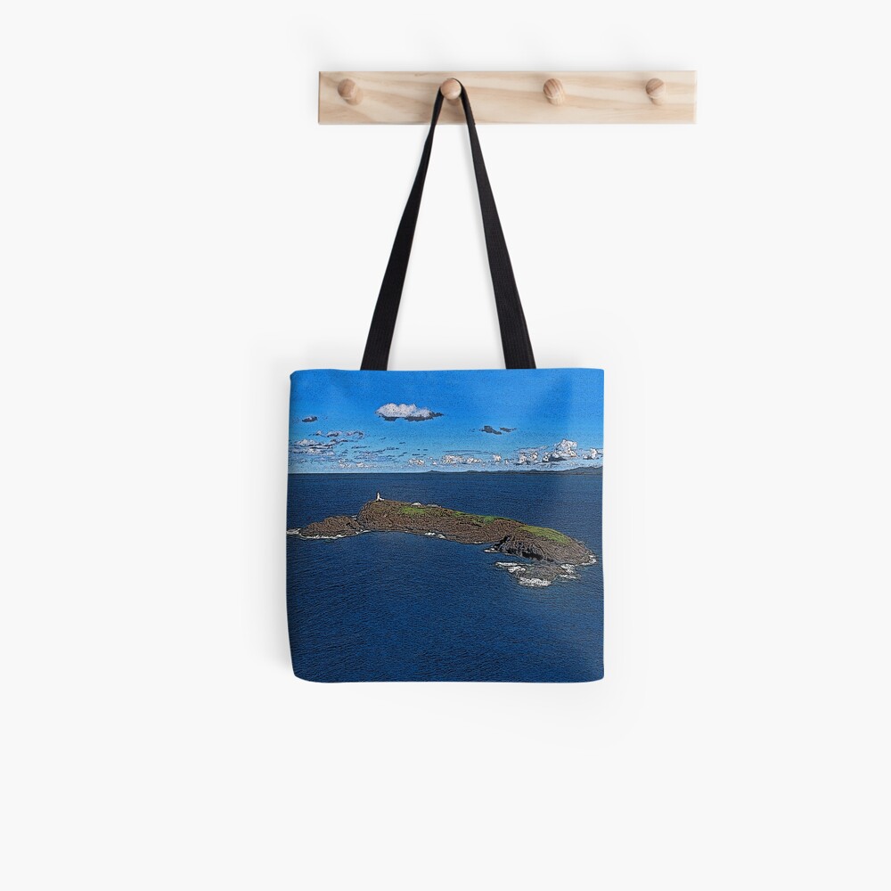 South Solitary Island Lighthouse 2 Tote Bag
