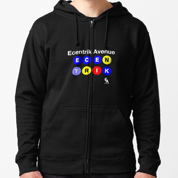 Ecentrik Avenue Zipped Hoodie