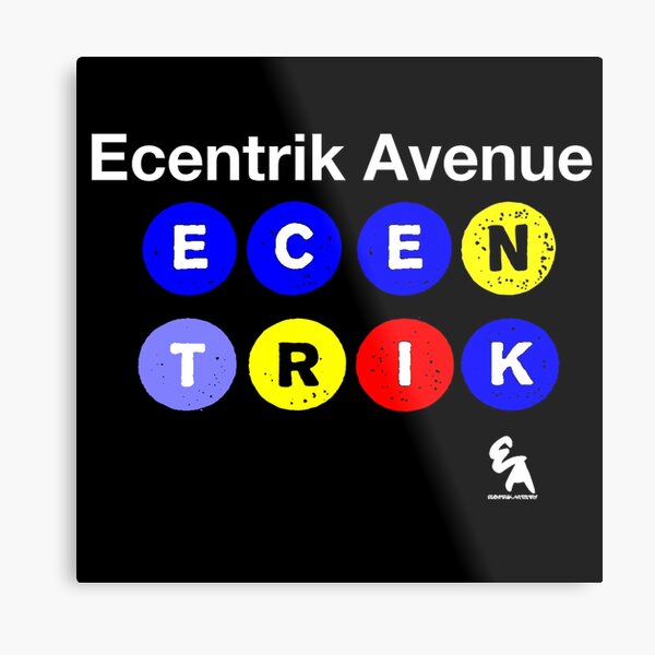 Ecentrik Avenue Metal Print
