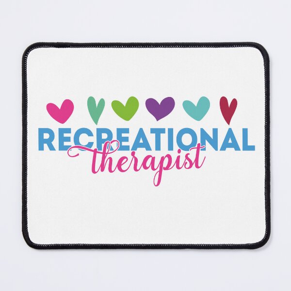 Item preview, Colorful Hearts Cute Recreational Therapist Heart Recreational Therapy designed and sold by Amirebdesign.