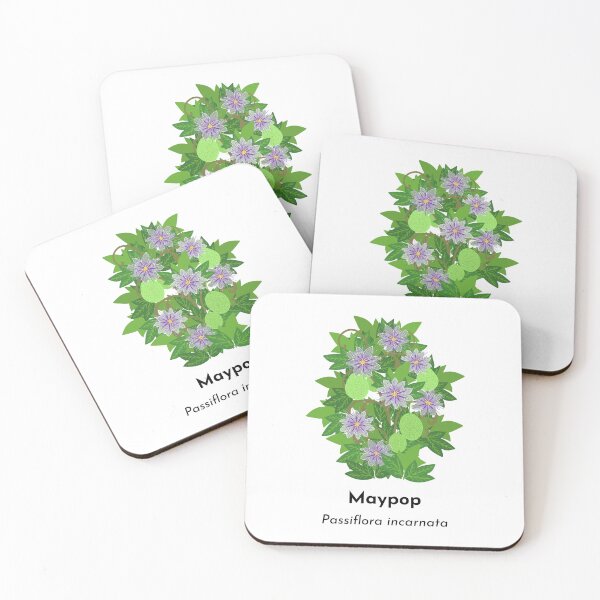 Item preview, Maypop (Passiflora incarnata) designed and sold by Bittersweet Gardener.