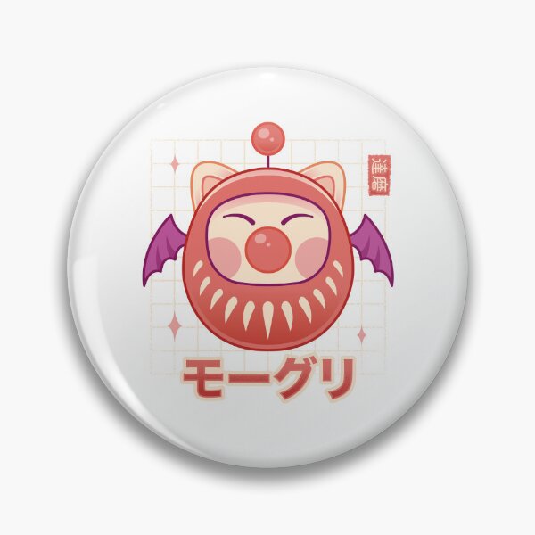 Item preview, Moogle Daruma designed and sold by Lagelantee.