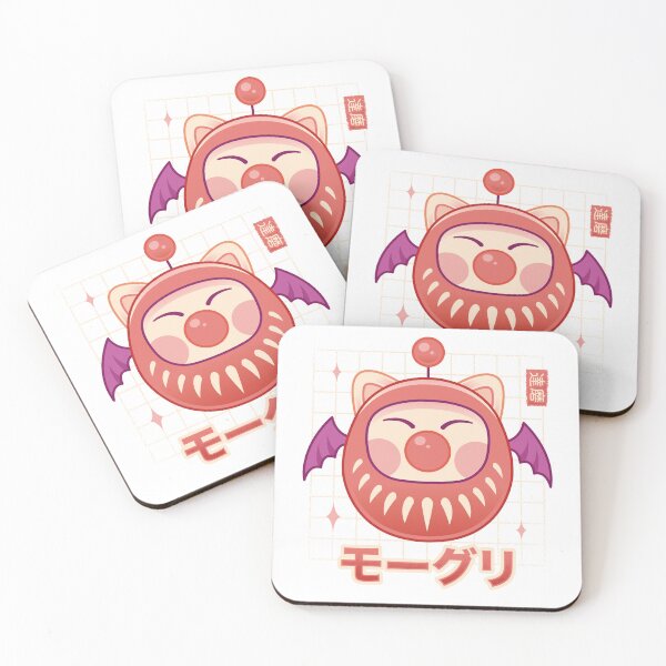 Item preview, Moogle Daruma designed and sold by Lagelantee.