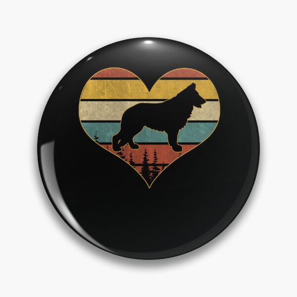 Item preview, Retro vintage german shepherd heart designed and sold by gastonfongemie.