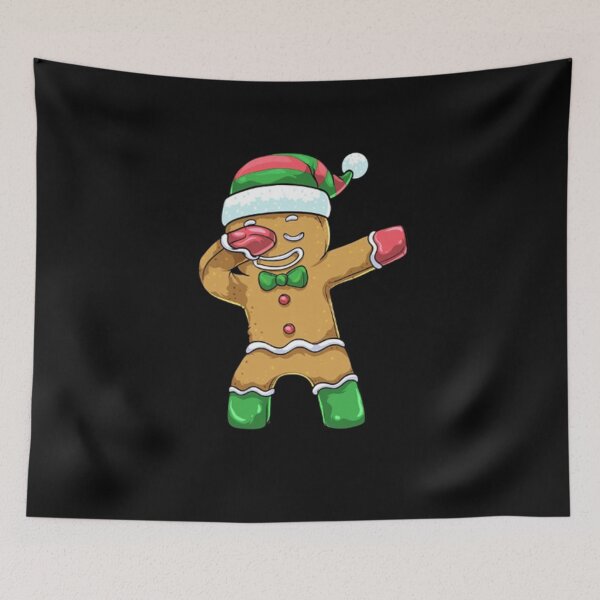 Item preview, cute dabbing gingerbread man designed and sold by adilchbanishop.