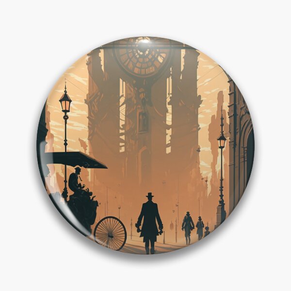 Item preview, Steampunk City designed and sold by Abili-Tees.