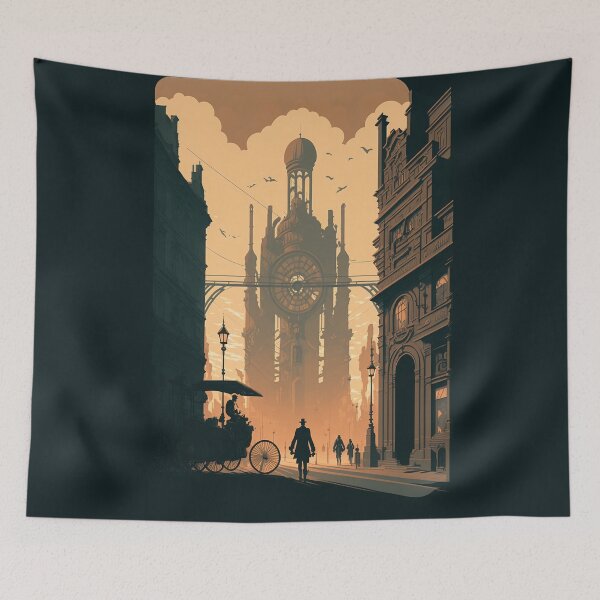 Item preview, Steampunk City designed and sold by Abili-Tees.