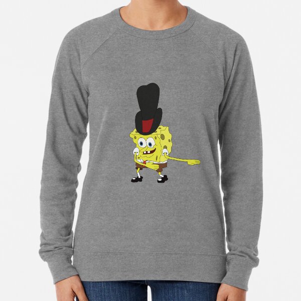 Spongebob - Cowboy Dance Meme Lightweight Sweatshirt
