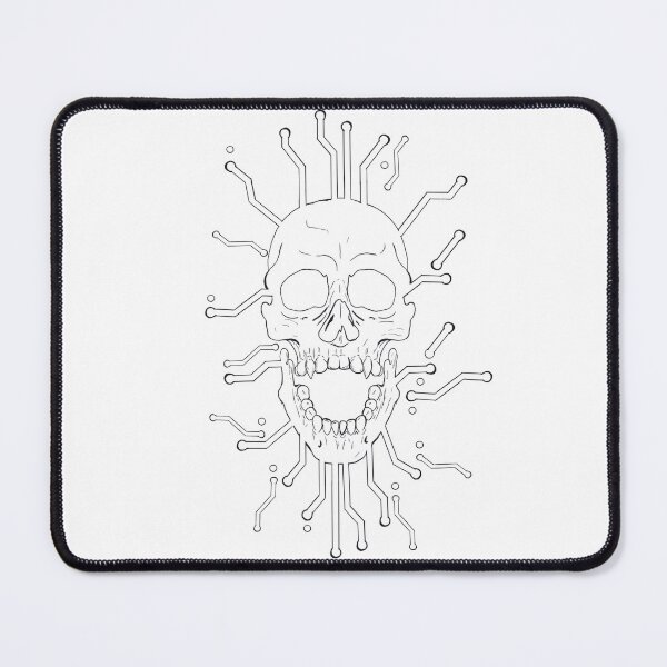Item preview, CyberSkull - White designed and sold by 2B-Store.