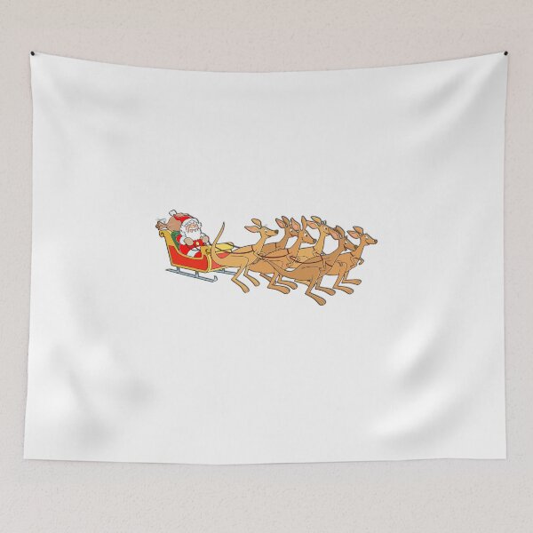 Item preview, Santa Kangaroo flying designed and sold by GSunrise.
