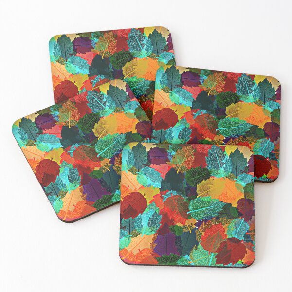Item preview, Simple Geometric Abstraction Leafs Colors designed and sold by ABZDesigner.