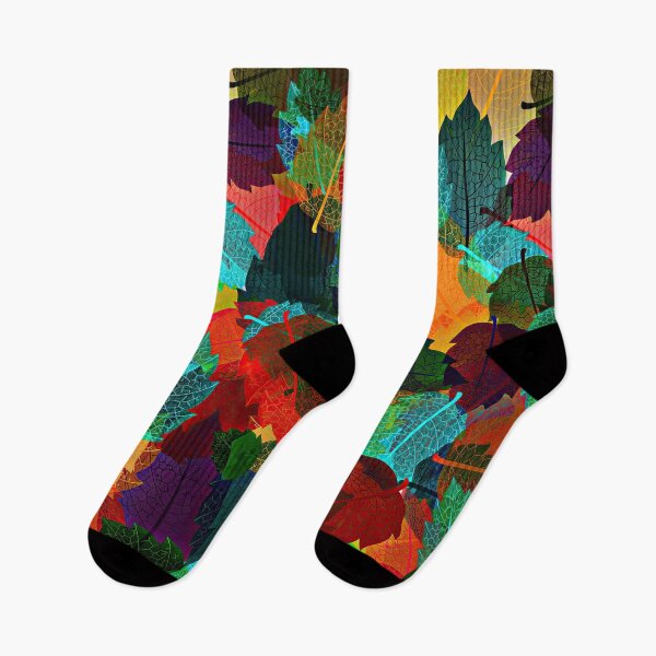Item preview, Simple Geometric Abstraction Leafs Colors designed and sold by ABZDesigner.