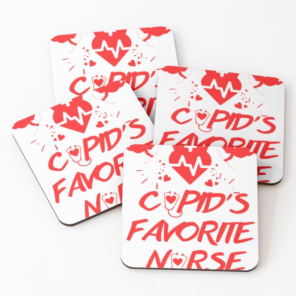 Item preview, Cupid's Favorite nurse Valentine day for nurses designed and sold by vini20shop ☑️ ⭐⭐⭐⭐⭐.