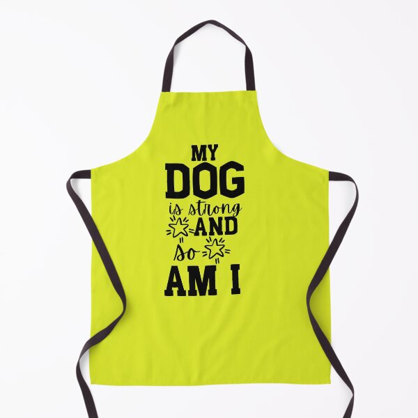 Item preview, My Dog is Strong and So am I Typography Quote designed and sold by thedazzlingmonk.