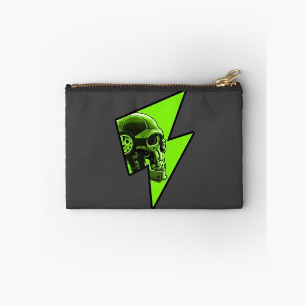 Item preview, Bolt Skull Robot Verde designed and sold by DistortedBrain.