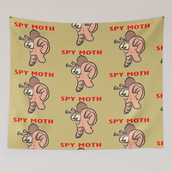 Item preview, Spy Moth designed and sold by AyseAkcay.