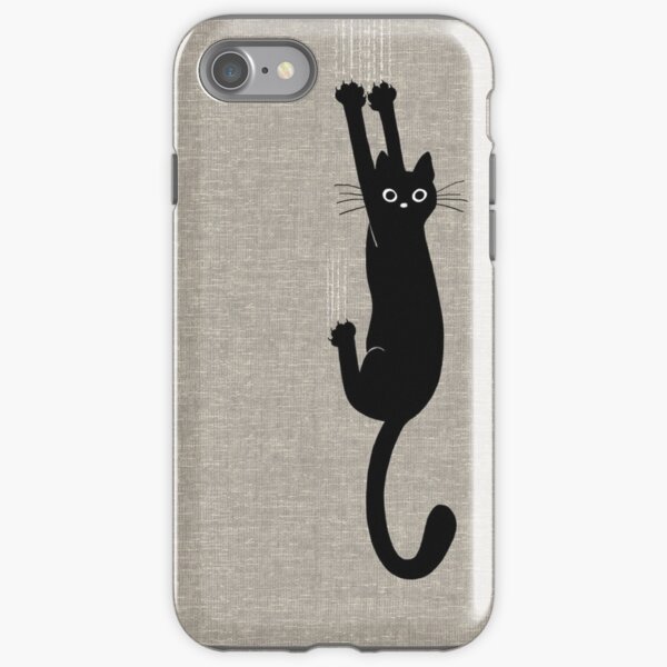 Item preview, Black Cat Holding On designed and sold by Jenn Inashvili.