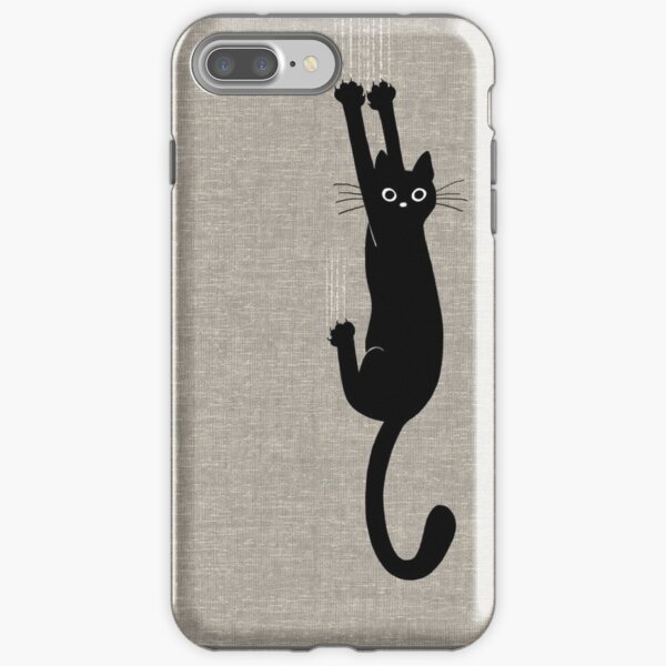 Item preview, Black Cat Holding On designed and sold by Jenn Inashvili.