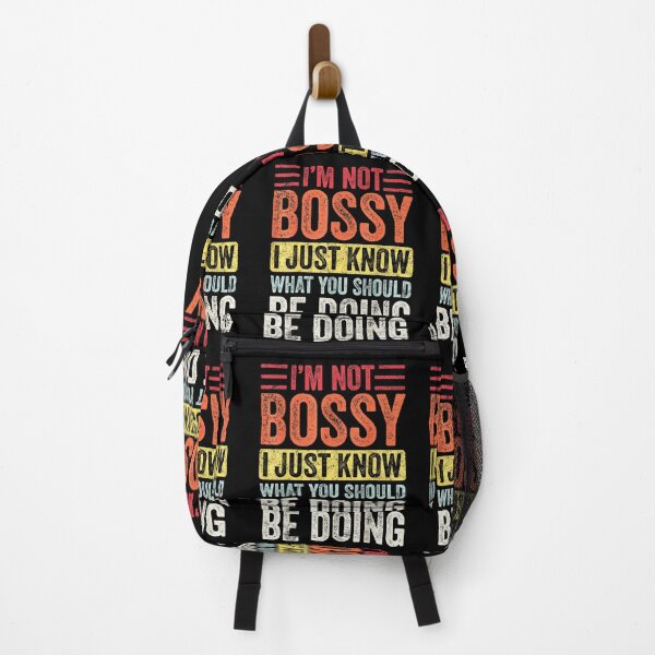 Item preview, I'm Not Bossy I Just Know What You Should Be Doing designed and sold by Tidasse ⭐⭐⭐⭐⭐.