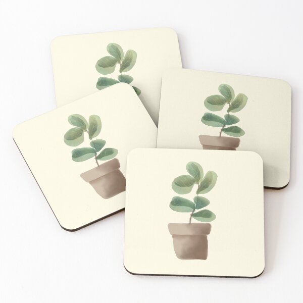 Item preview, Ficus plant in a pot designed and sold by Chigurena.