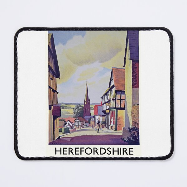 Item preview, British Railways Vintage travel poster for Herefordshire designed and sold by Random Railways.