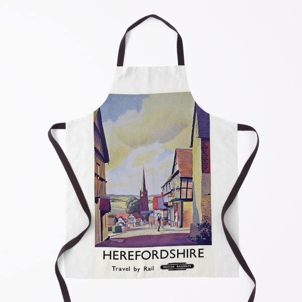 Item preview, British Railways Vintage travel poster for Herefordshire designed and sold by Random Railways.