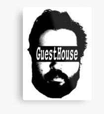 GuestHouse Face Logo Metal Print