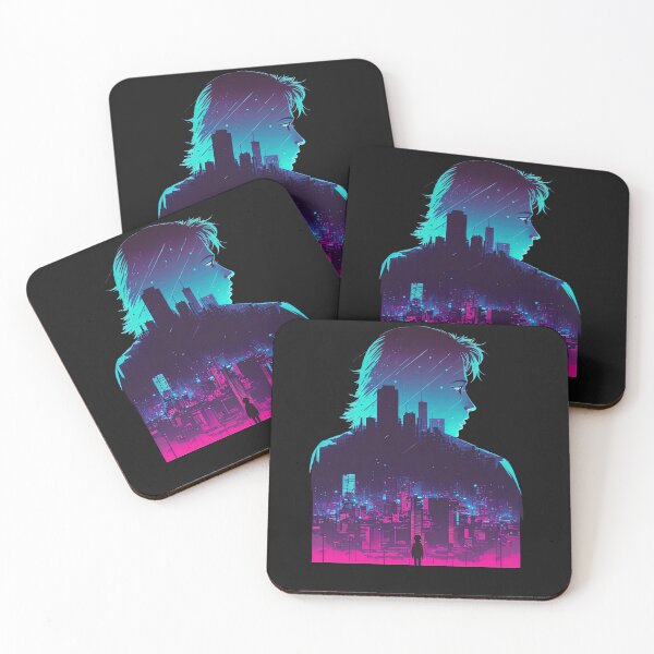 Item preview, Anime-Inspired Magenta and Blue Skyline Night designed and sold by The-Sinister.