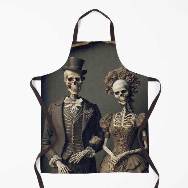 Item preview, Skeleton Couple in Love Holding Hands Valentines, Wedding, Anniversary, Birthday Funny Gift designed and sold by CoyoteStudio.
